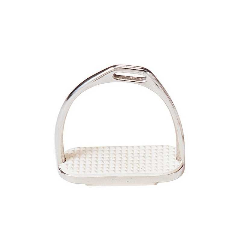 Estribo compensado inox.