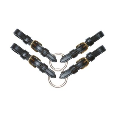 Puente tattini para pelham cuero italiano