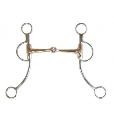 Bocado brad ren's en acero inox