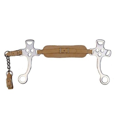 Bocado hackamore patas cortas bajobarbada metal
