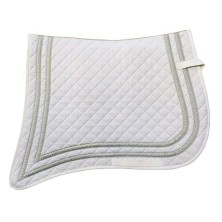Mantilla alta escuela acolchada con pico
