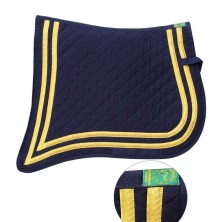 Mantilla alta escuela acolchada con pico