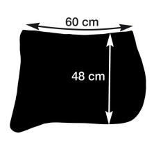 Mantilla de gala con pico
