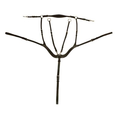 Pechopetral para salto con forma