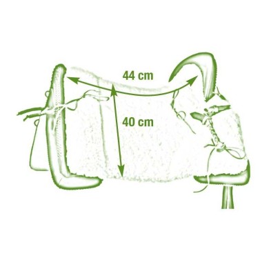 Silla marjoman vaquera calada completa
