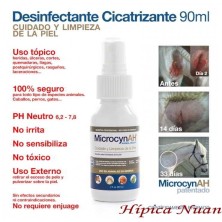 Zaldi desinfectante cicatrizante microcynah 90ml