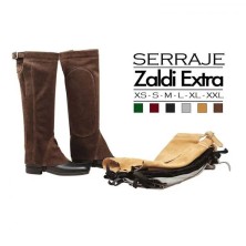 Polaina de montar ante zaldi extra