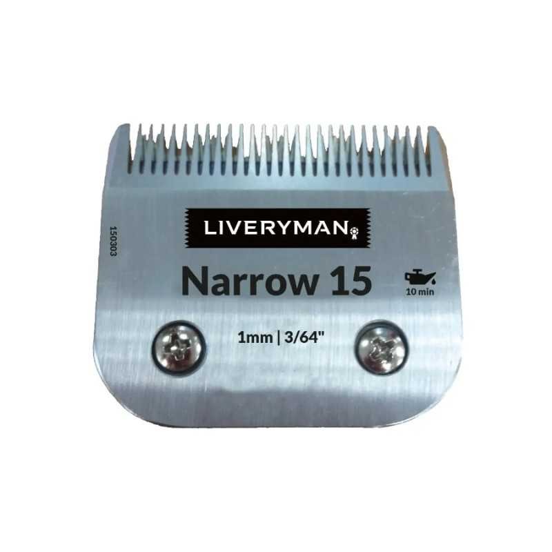 Repuesto de cuchillas liveryman harmony narrow 15 (1 mm)