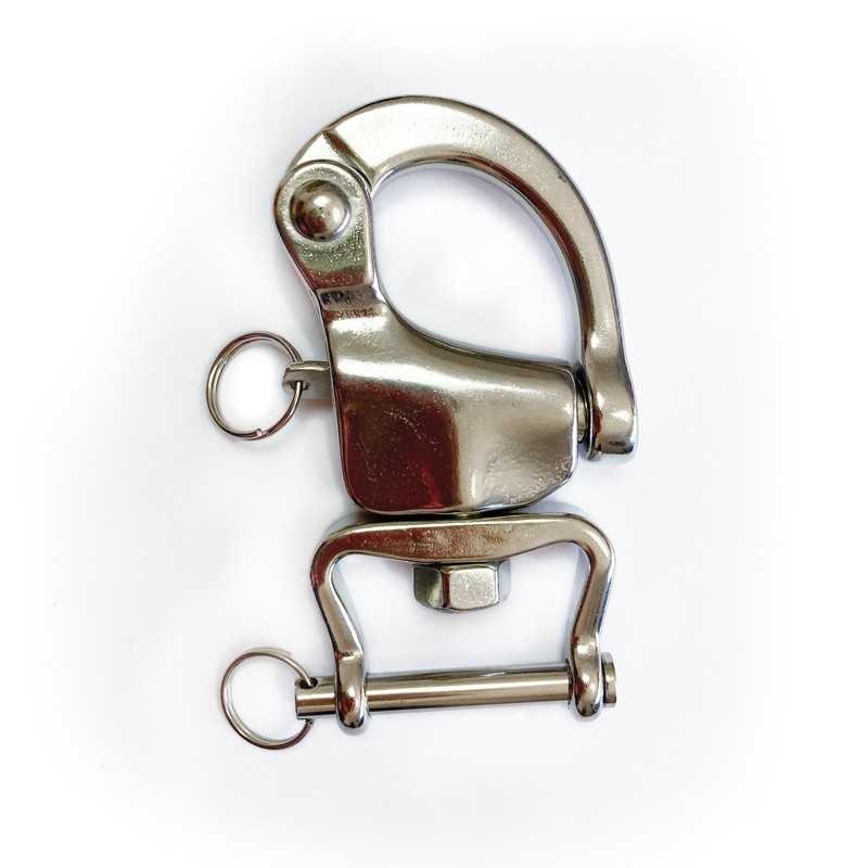 MOSQUETÓN DE ENGANCHE MARINO INOX 110 mm