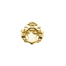 ADORNO SILLÍN BLASÓN CON ESCUDO