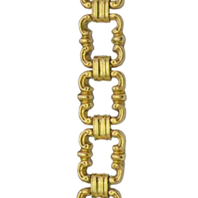 CADENA DE FRONTALERA ADORNADA