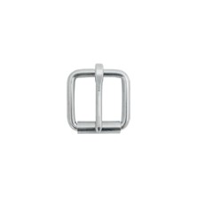 HEBILLA CON RODILLO DE ACERO GALVANIZADO PARA CABEZADA