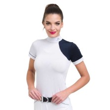 Camiseta hípica de concurso SIMPLY DAME manga corta Cavalliera