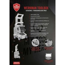 CARRO MULTI-HERRAMIENTAS CON RUEDAS LIGERO WERKMAN