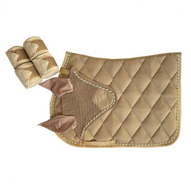 Juego de mantilla + orejeras + vendas