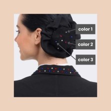 Redecilla de Moño con Scrunchies CUSTOM CRYSTALLIZED