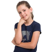 Top hípico de algodón JUMPING STAR KIDS manga corta