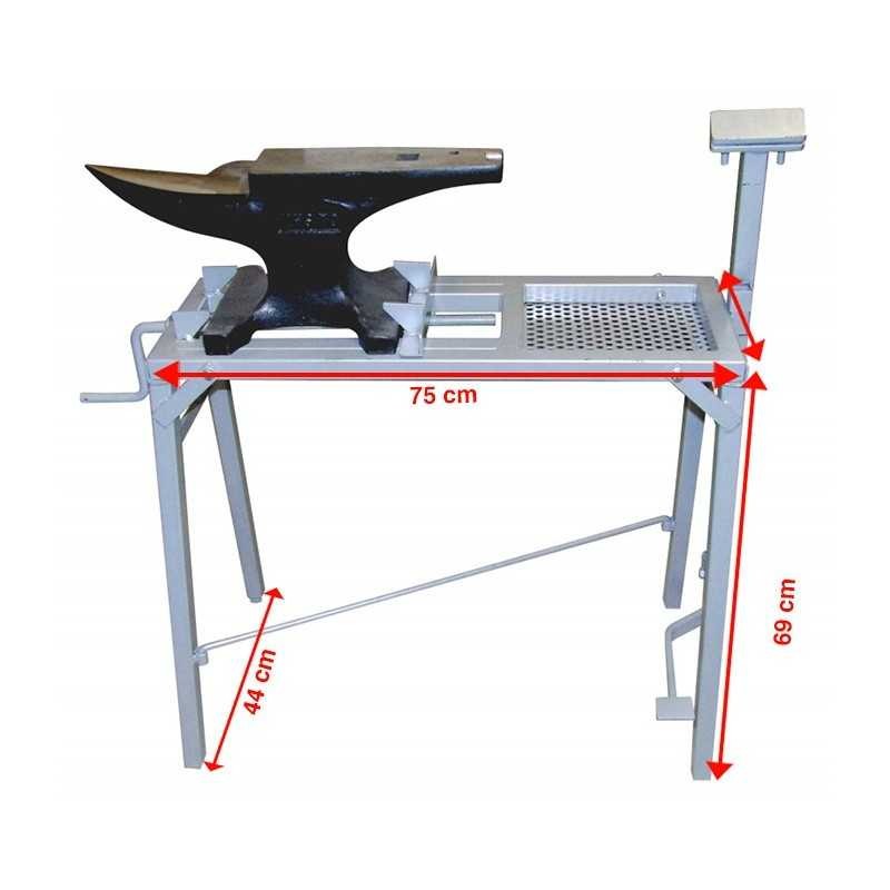 MESA PLEGABLE PARA SOPORTE DE YUNQUE