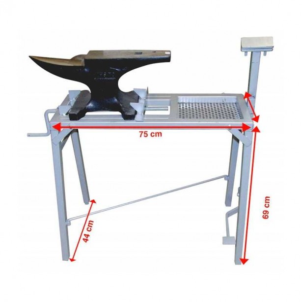 MESA PLEGABLE PARA SOPORTE DE YUNQUE