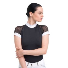 Camiseta hípica de concurso CONTESSA manga corta Cavalliera