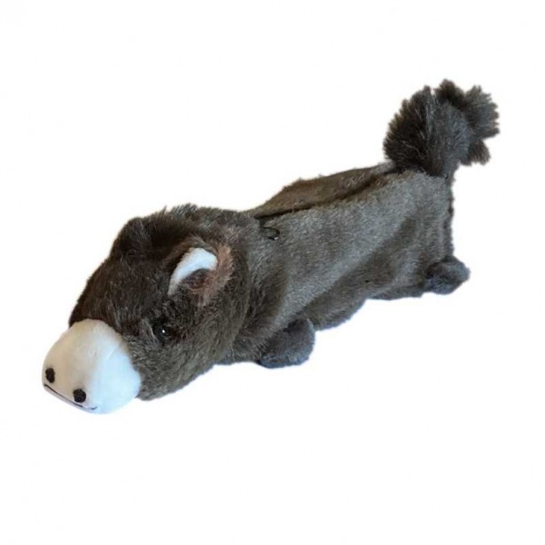 Estuche caballo de peluche
