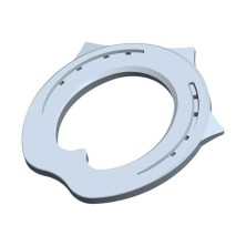 HERRADURA ALUMINIO DE BARRA FEEDBLACK BARSHOE BLACKSMITH (PAR)