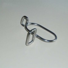 LLAVE PASARIENDAS PARA CUARTAS AC. INOX