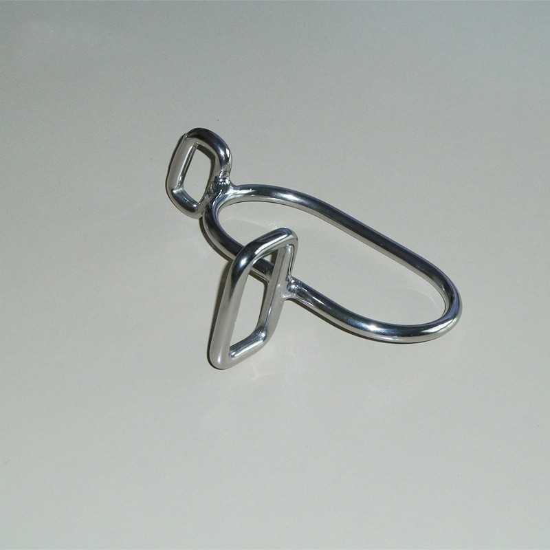 LLAVE PASARIENDAS PARA CUARTAS AC. INOX
