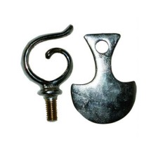 Gancho sobreagujas para enganche y placa