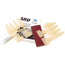 Lengüetas para fijar a las herraduras que se pegan a la nail shu