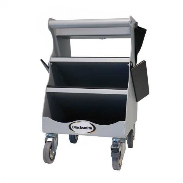 CARRO PORTAHERRAMIENTAS BLACKSMITH 2 ESTANTES