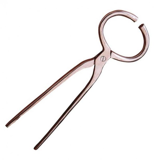 TENAZA DE SONDEAR CASCOS ACERO INOX.