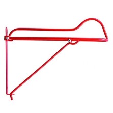 Portasilla en metal plastificado plegable