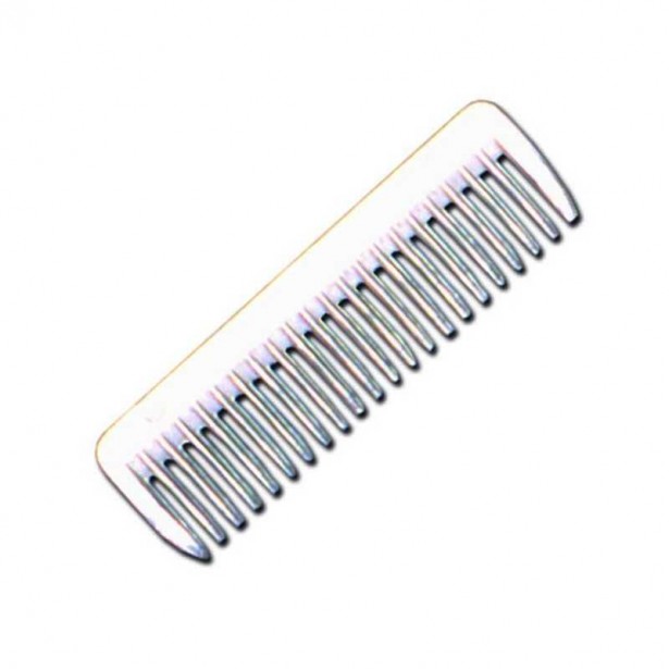 Peine pequeño para crin de aluminio