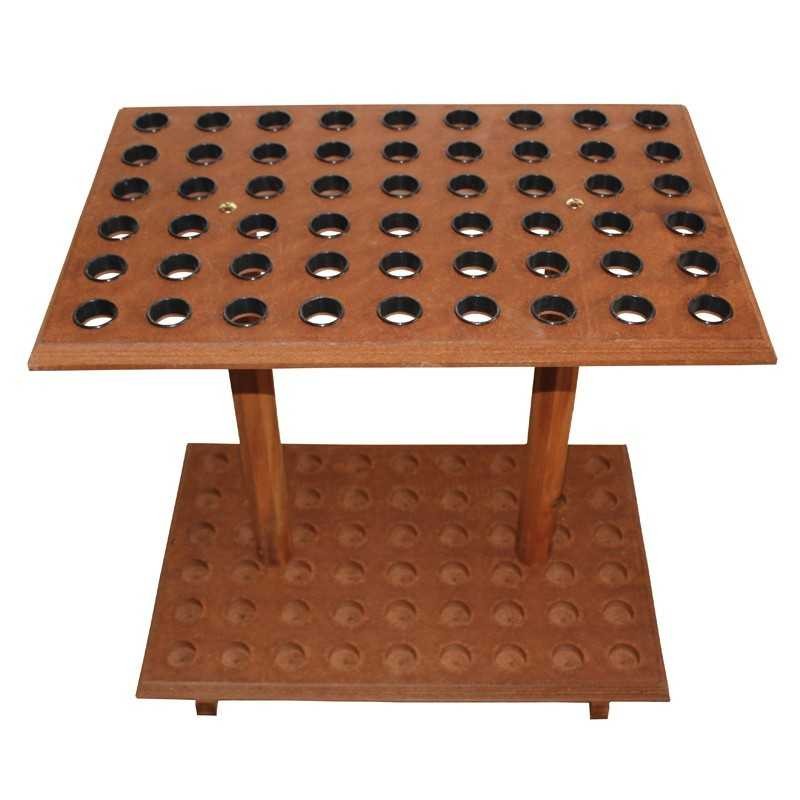 Expositor para bastones rectangular