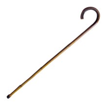 Bastón de junco con goma