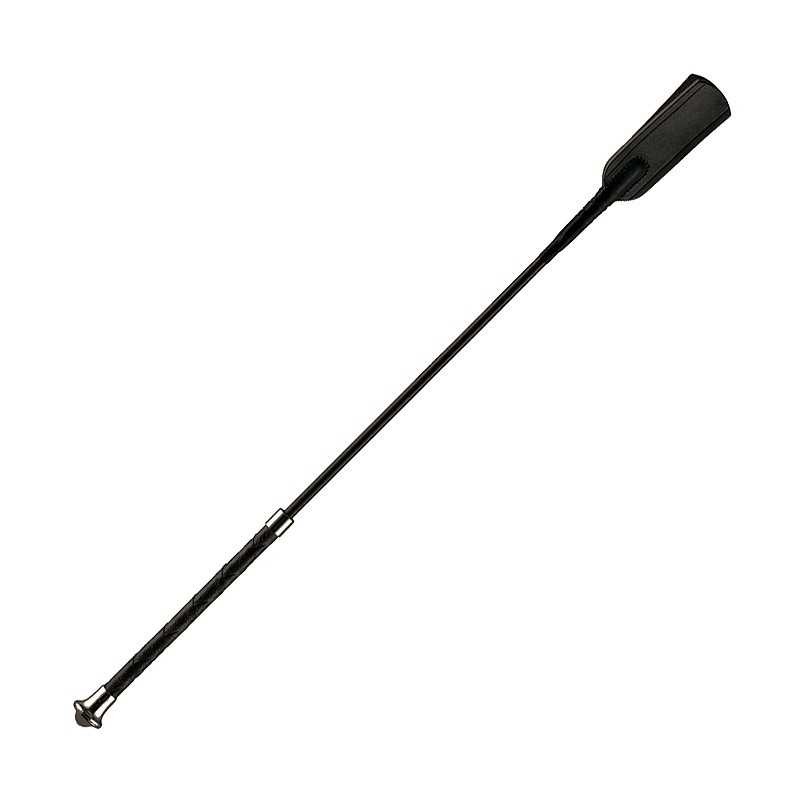 FUSTA DASLO MANGO EN CUERO NEGRO 60 CM