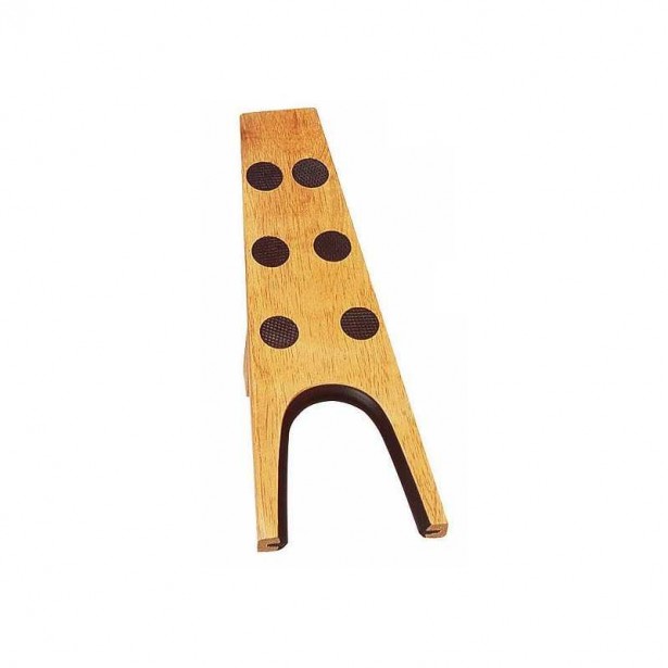 Sacabotas de madera con goma antideslizante