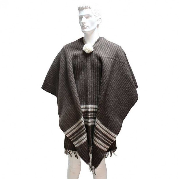 PONCHO DE LANA