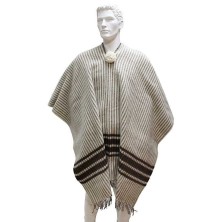 Poncho de lana