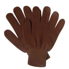GUANTES DE NYLON CON PICOS DE GOMA