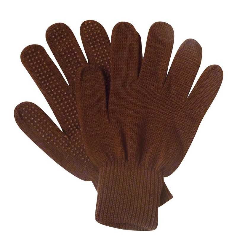 GUANTES DE NYLON CON PICOS DE GOMA